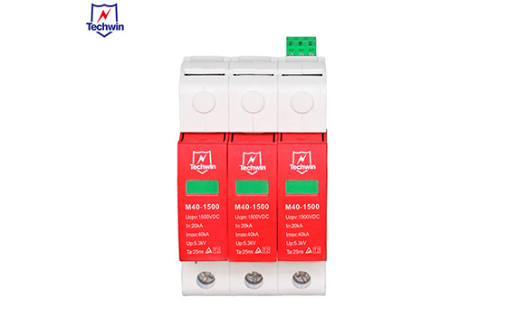 DIN Rail DC Supply SPD for Photovoltaic Solar Power System